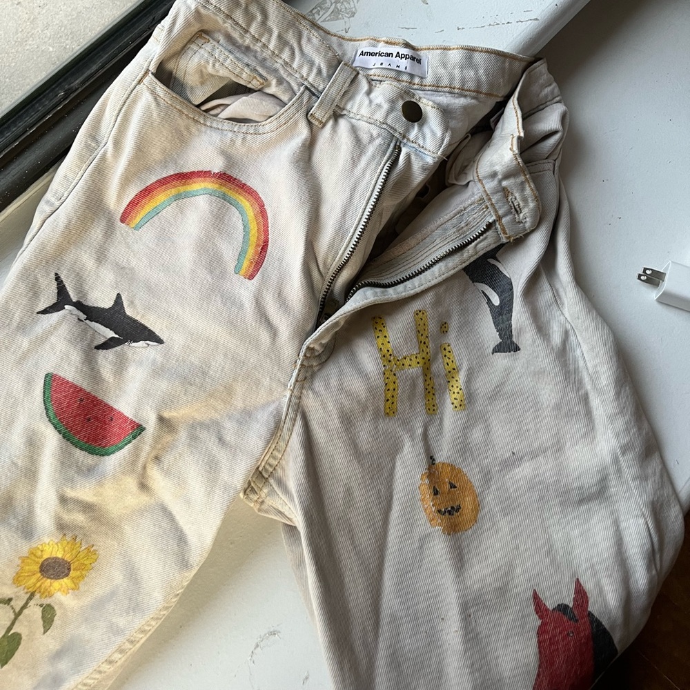 Vintage American apparel jeans